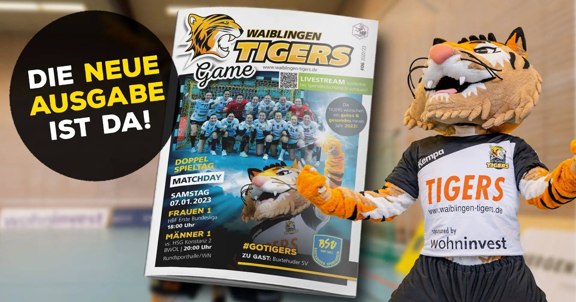 Game#6 Neue Ausgabe der Waiblingen Tigers